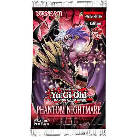 YuGiOh Phantom Nightmare Booster Pack [9 Cards, 25th Anniversary]