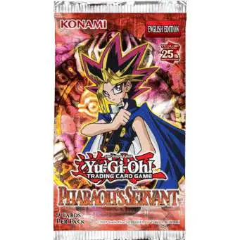 YuGiOh Pharaoh's Servant Booster Pack [9 Cards, 25th Anniversary]