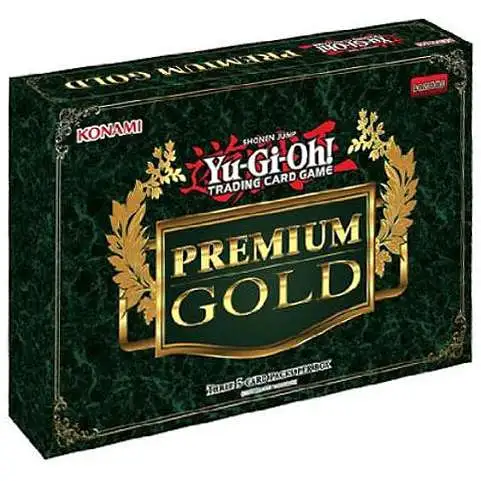 YuGiOh Premium Gold MINI Box [3 Booster Packs]