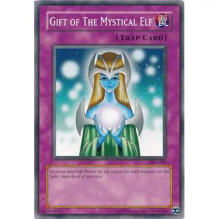 YuGiOh Pharaoh's Servant Common Gift of The Mystical Elf PSV-009