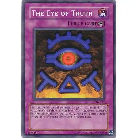 YuGiOh Pharaoh's Servant Common The Eye of Truth PSV-010