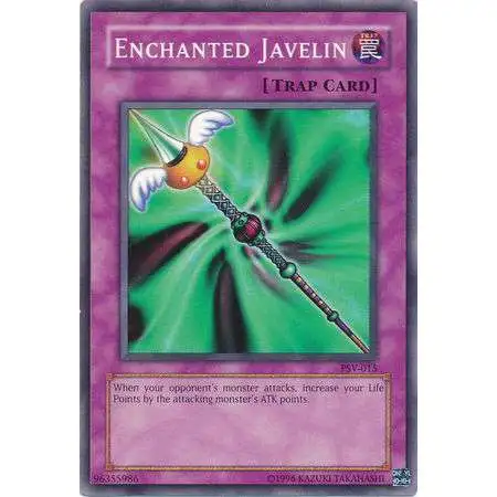 YuGiOh Pharaoh's Servant Common Enchanted Javelin PSV-015