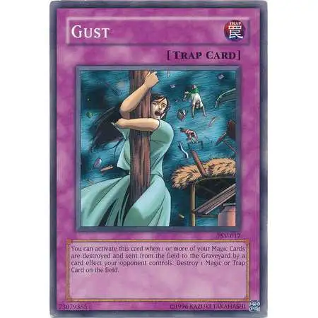 YuGiOh Pharaoh's Servant Common Gust PSV-017