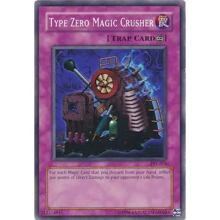 YuGiOh Pharaoh's Servant Common Type Zero Magic Crusher PSV-074
