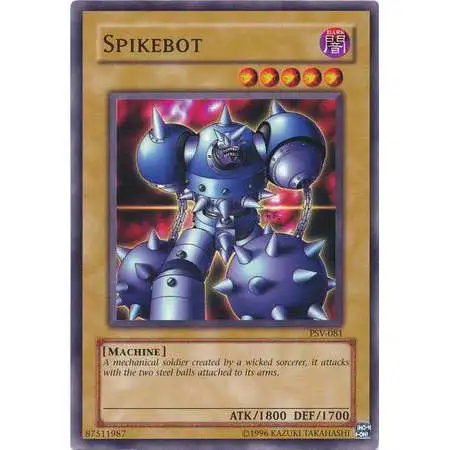 YuGiOh Pharaoh's Servant Common Spikebot PSV-081