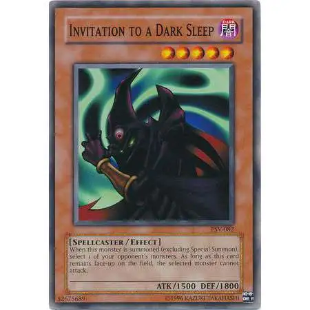 YuGiOh Pharaoh's Servant Common Invitation to a Dark Sleep PSV-082
