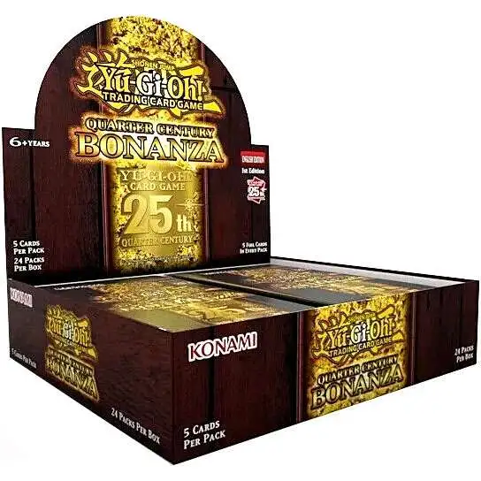 YuGiOh Quarter Century Bonanza Booster Box [24 Packs]