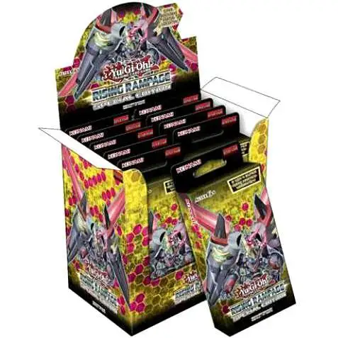 YuGiOh Trading Card Game Rising Rampage Special Edition DISPLAY Box [10 Units]