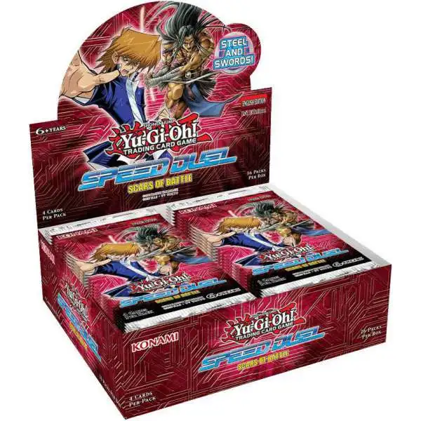 YuGiOh Speed Duel Scars of Battle Booster Box [36 Packs]