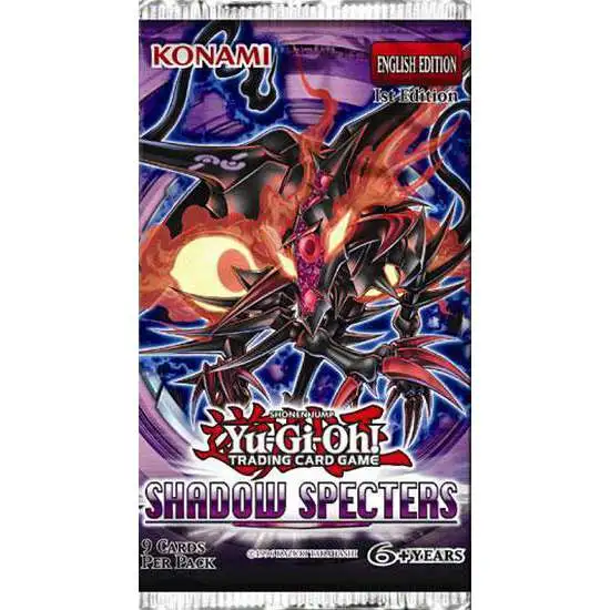 YuGiOh Shadow Specters Booster Pack [9 Cards]