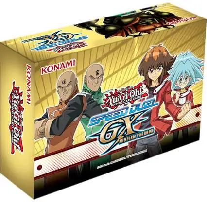 YuGiOh Trading Card Game Speed Duel GX Midterm Paradox MINI Box [4 Complete Decks (Jaden Yuki, Syrus Truesdale, Bastion Misawa & Paradox Brothers!)]