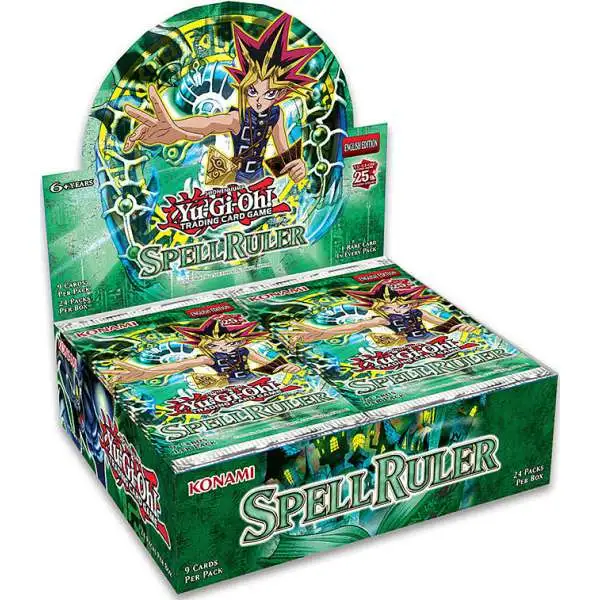 YuGiOh Spell Ruler Booster Box [24 Packs, 25th Anniversary]