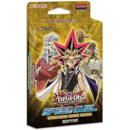 YuGiOh Trading Card Game Speed Duel Destiny Masters Starter Decks [3x 20-Card Decks & More]