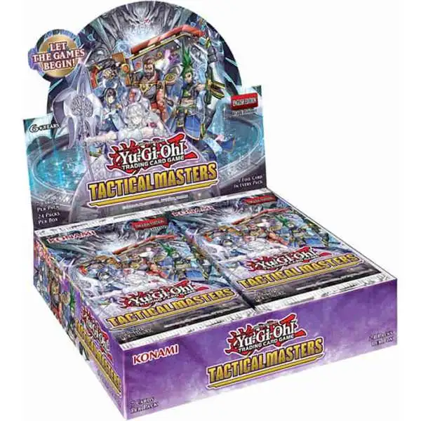 YuGiOh Tactical Masters Booster Box [24 Packs]