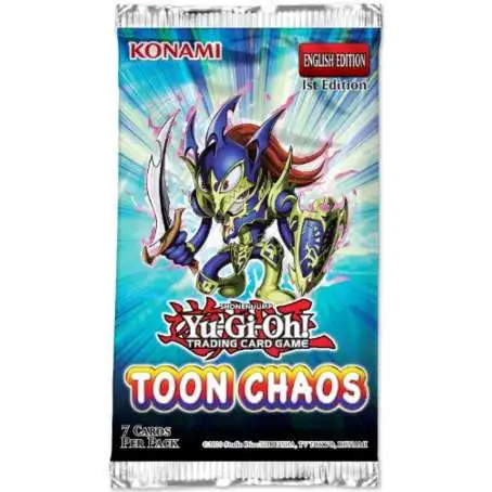 YuGiOh Toon Chaos (1st Edition) Booster Pack [7 Cards]