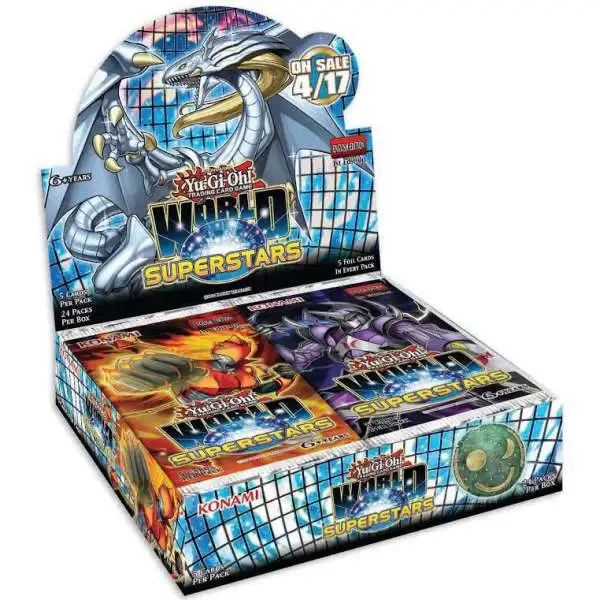 YuGiOh World Superstars Booster Box [24 Packs]