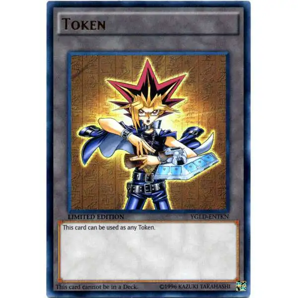 YuGiOh Trading Card Game Yugi's Legendary Decks Ultra Rare Yugi Token YGLD-ENTKN