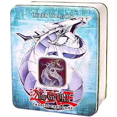 YuGiOh GX Trading Card Game 2006 Cyber Dragon Tin Set