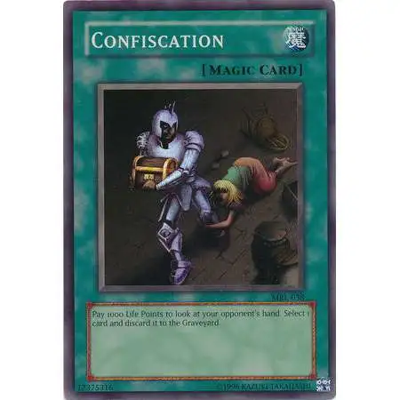 YuGiOh Magic Ruler Super Rare Confiscation MRL-038
