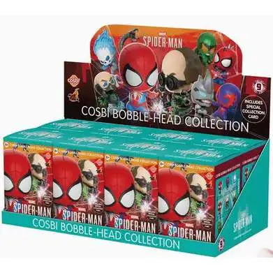 Marvel Cosbi Collection Spider-Man 3-Inch Mystery Box [8 Packs] (Pre-Order ships January)