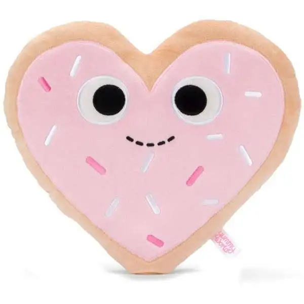 Yummy World Haylee Heart Cookie 10-Inch Medium Plush