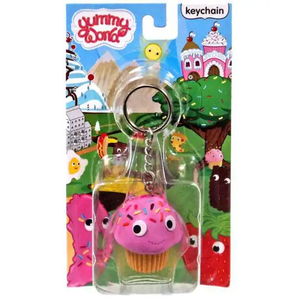 Yummy World Sprinkles Keychain [Cupcake]