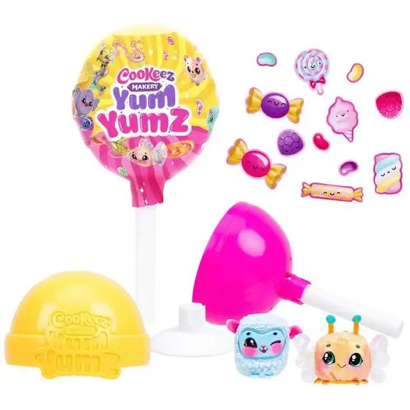Cookeez Makery Yum Yumz Lollipop Scented Plush Pet Mystery Pack 1