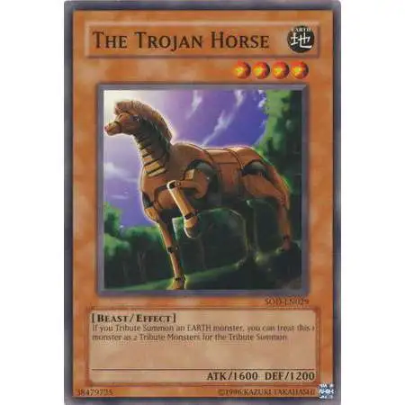 YuGiOh Soul of the Duelist Common The Trojan Horse SOD-EN029