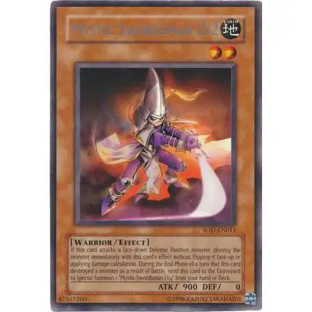 yugioh mystic swordsman deck Yu-Gi-Oh! - LV2 (SD5-EN013) - Structure 5: Warrior's Triumph - 1st Edition player and collector. Mystic Swordsman LV4 - Soul