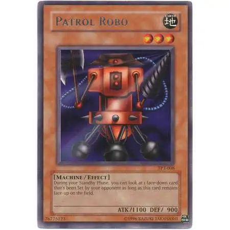 YuGiOh Tournament Pack 3 Rare Patrol Robo TP3-008