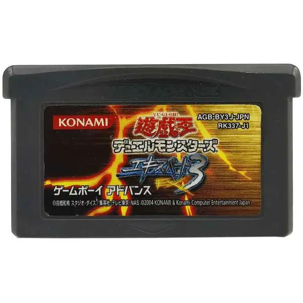 YuGiOh Gameboy Advance Duel Monsters Expert 3 Video Game [Opened]