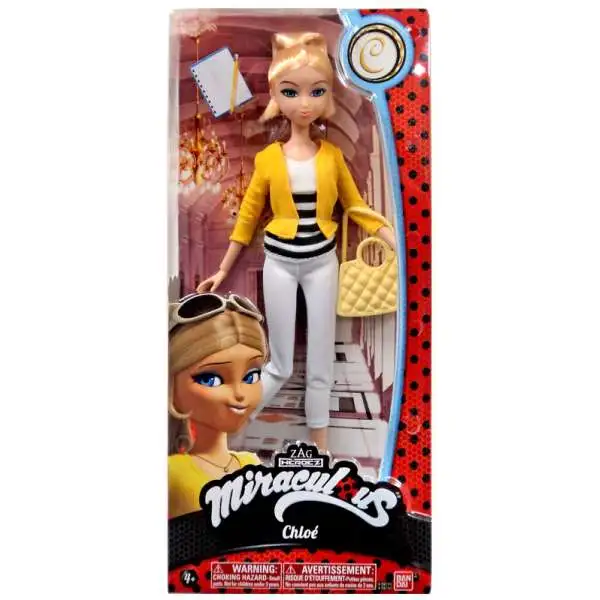 Miraculous Zag Heroez Chloe 10-Inch Doll