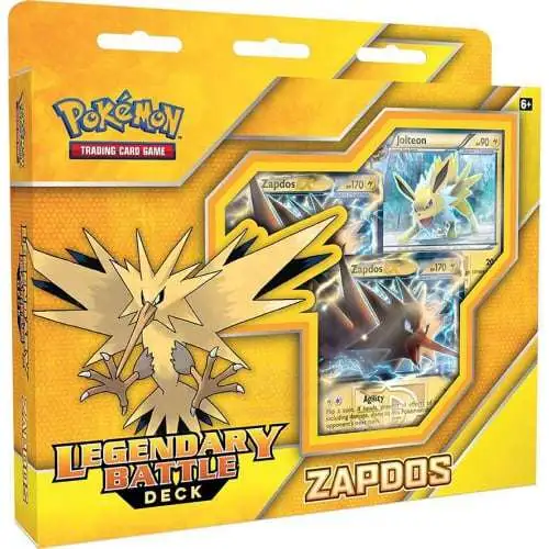 Pokemon Zapdos EX Legendary Battle Deck [60 Cards]