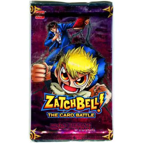 Zatch Bell Card Battle Game Gathering Storm Booster Pack