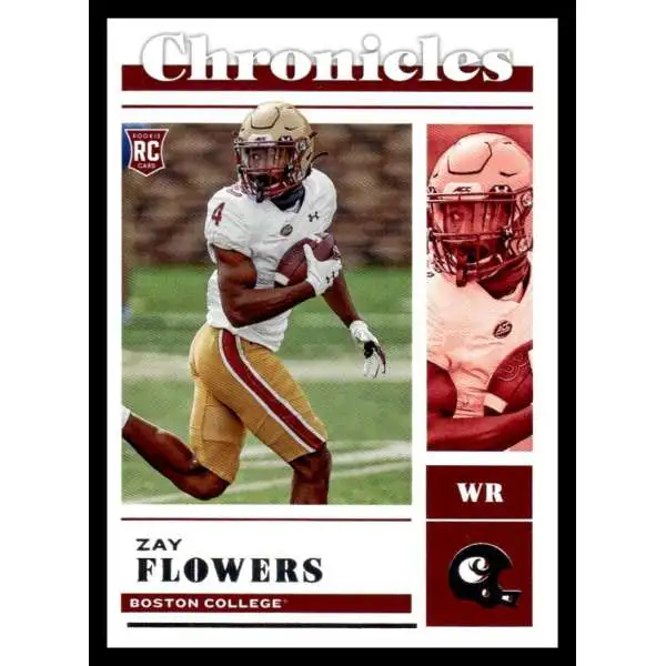 NFL 2023 Panini Chronicles Draft Picks Zay Flowers #18 [Rookie]