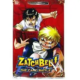 Zatch Bell Card Battle Game Basic Series 1 Booster Pack