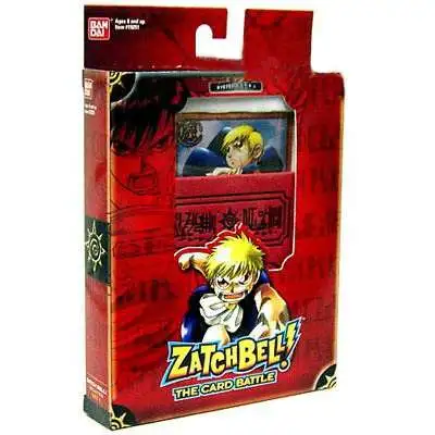 Card Battle Game Zatch Bell Theme Deck