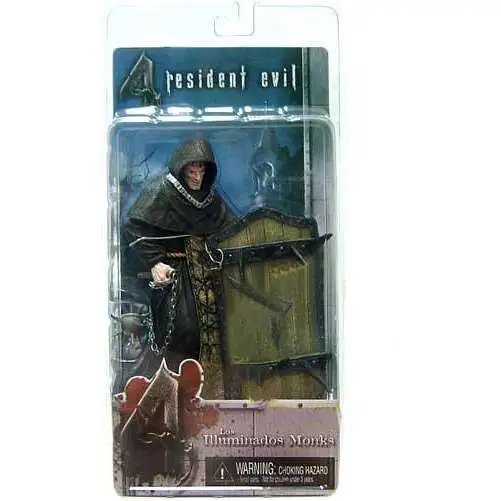 NECA Resident Evil 4 Series 2 Black Zealot with Shield Action Figure