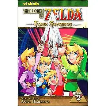 The Legend Of Zelda Ocarina Of Time Volume 1 & 2 English Manga Books  VizKids. Majora's Mask and Four Swords - Book 1