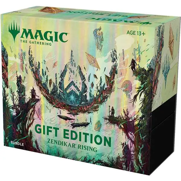 MtG Zendikar Rising GIFT EDITION Bundle [Includes 10 Booster Packs]