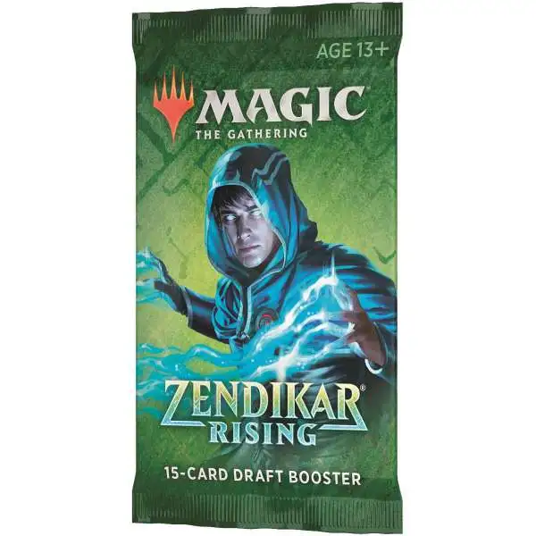 Magic The Gathering Zendikar Rising Set Wizards of The Coast MTG084 Single Booster Pack 