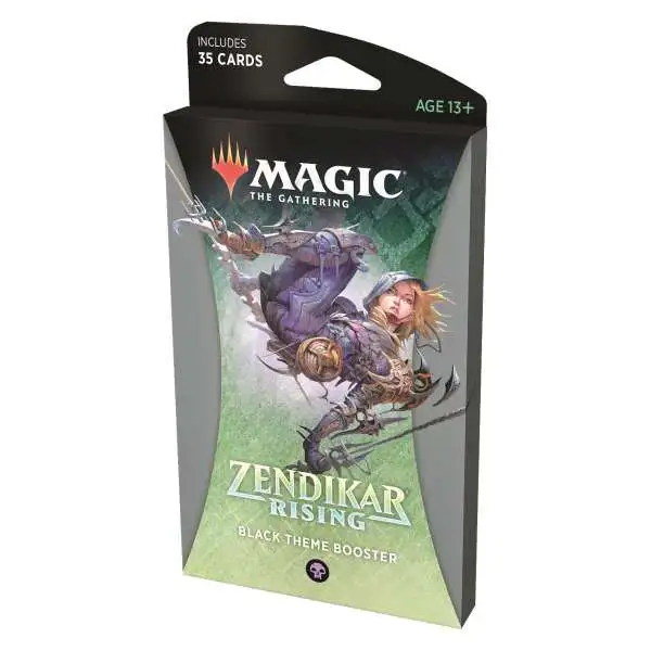 MtG Zendikar Rising Black Theme Booster Pack [35 Cards]