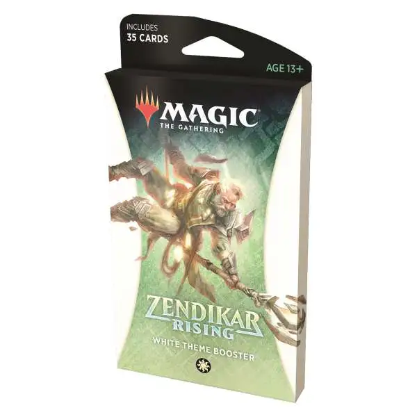MtG Zendikar Rising White Theme Booster Pack [35 Cards]