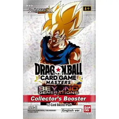Dragon Ball Super Trading Card Game Zenkai EX Series 7 Beyond Generations COLLECTOR Booster Pack B24-C [12 Cards]