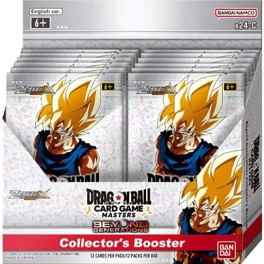 Dragon Ball Super Trading Card Game Zenkai EX Series 7 Beyond Generations COLLECTOR Booster Box B24-C [12 Packs]