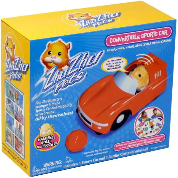 Zhu Zhu Pets Convertible Sports Car Accessory Set [Cozy Coupe]