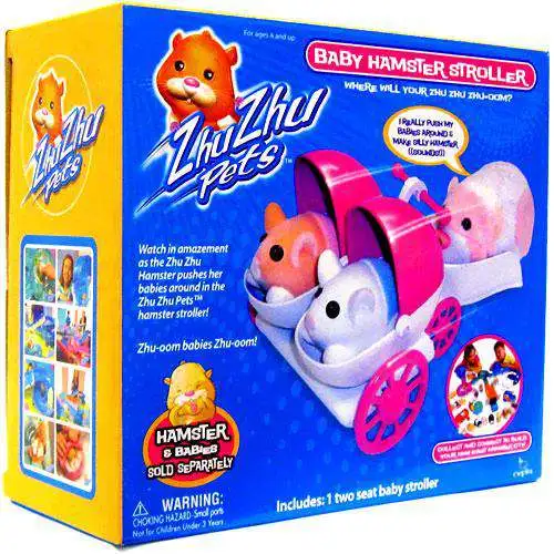 Zhu Zhu Pets Baby Hamster Stroller Accessory Set