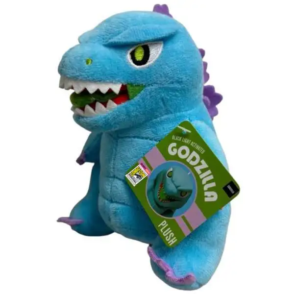 Blacklight Godzilla Exclusive 6-Inch Plush [Neon Blue]