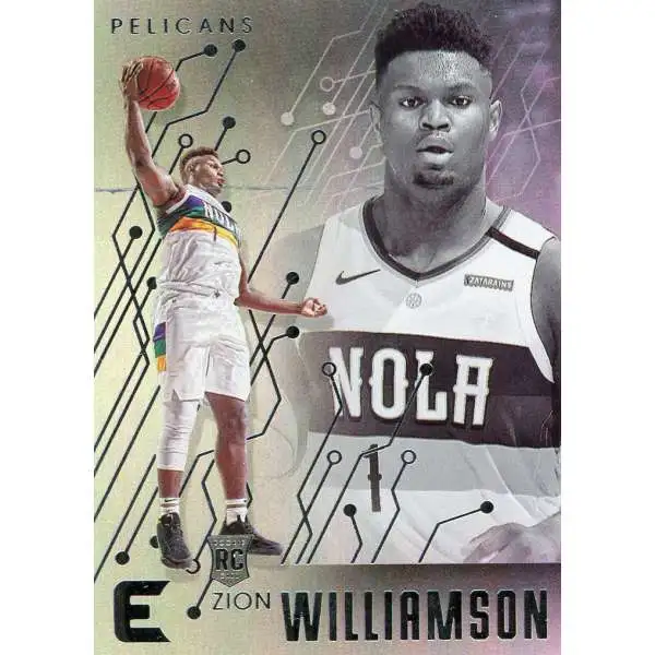 NBA 2019-20 Panini Chronicles Essentials Zion Williamson #210 [Rookie]