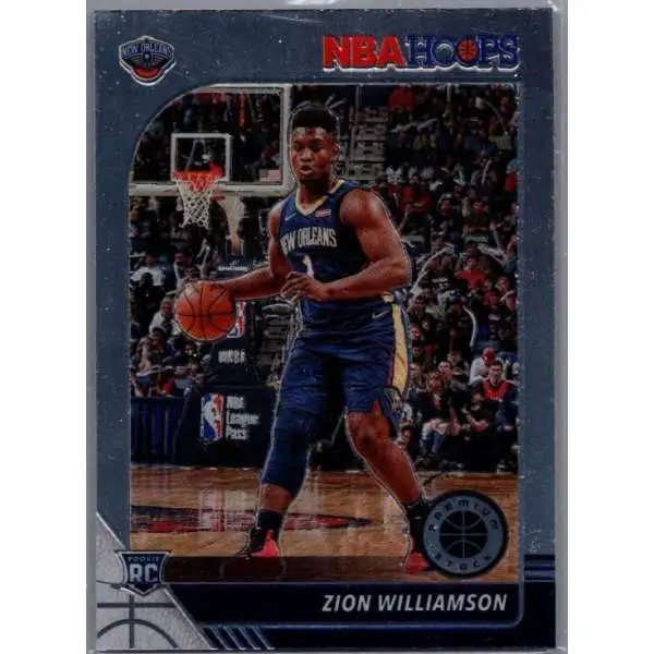 NBA 2019 Hoops Premium Stock Basketball Zion Williamson #258 [Rookie]